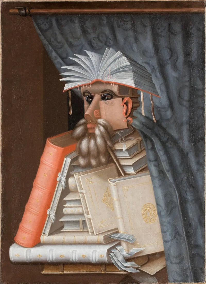 Bibliotekaren - Giuseppe Arcimboldo