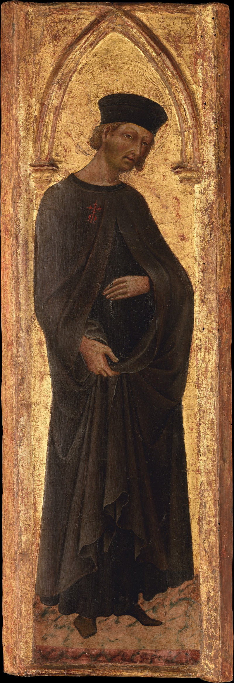 Den velsignede Andrea Gallerani (død i 1251) - Giovanni di Paolo