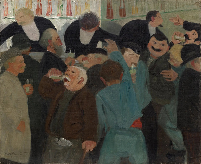 Le Bistro - Félix Vallotton