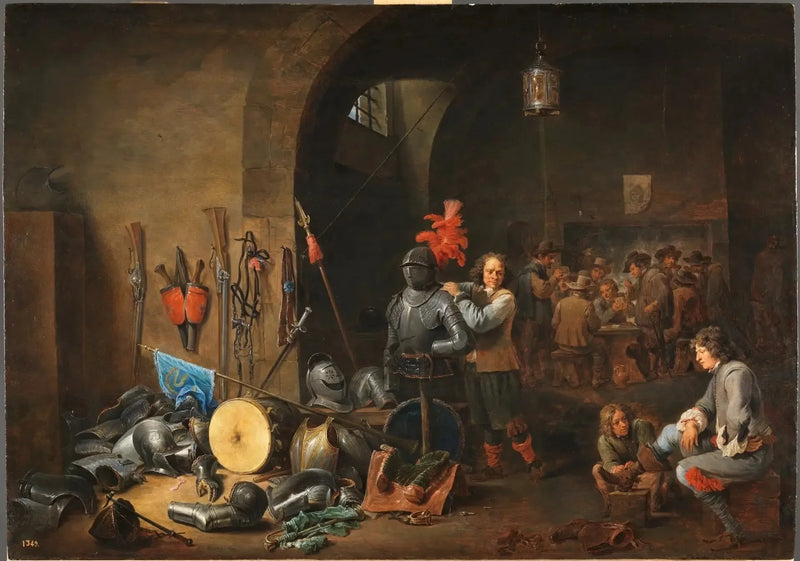 Le Bivouac - David Teniers den Yngre