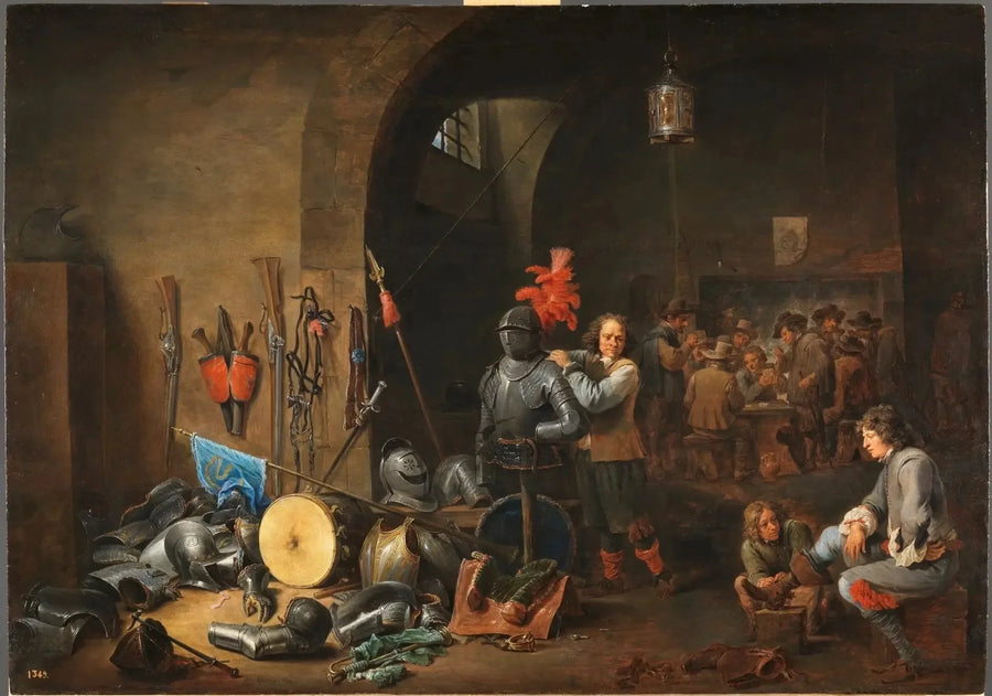 Le Bivouac - David Teniers den Yngre