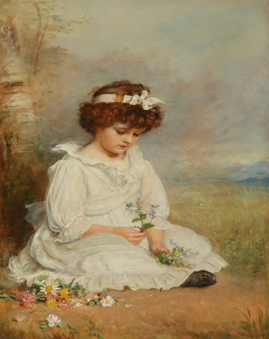 Little Speedwell's elskede blå - John Everett Millais