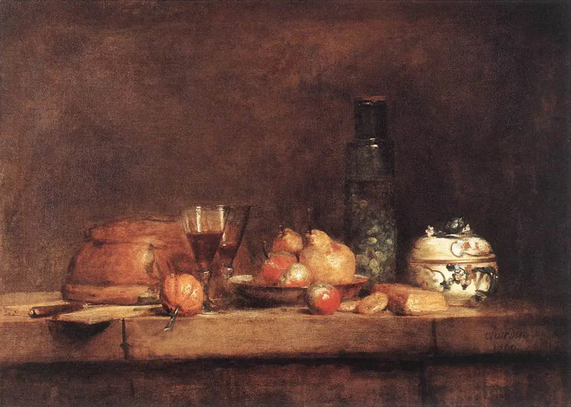 Olivenglaset - Jean Siméon Chardin