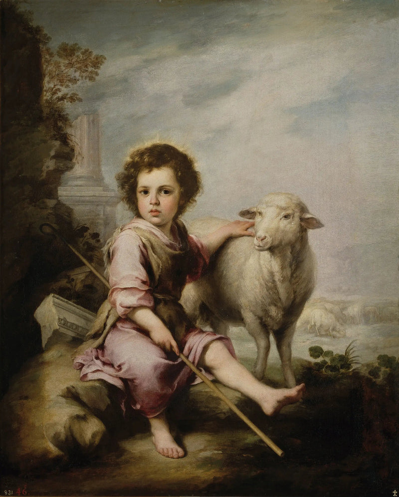 Den gode hyrde - Bartolomé Esteban Murillo