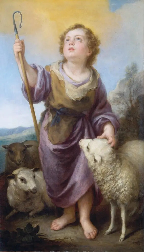 Den gode hyrde - Bartolomé Esteban Murillo
