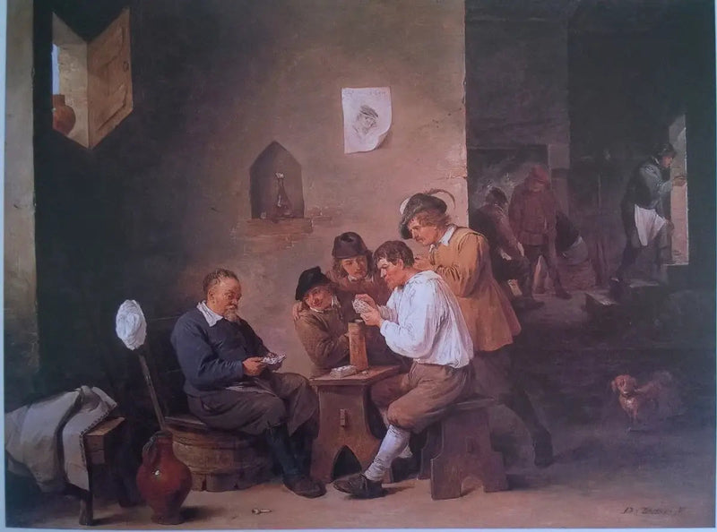Den Hvide Hatte - David Teniers den Yngre