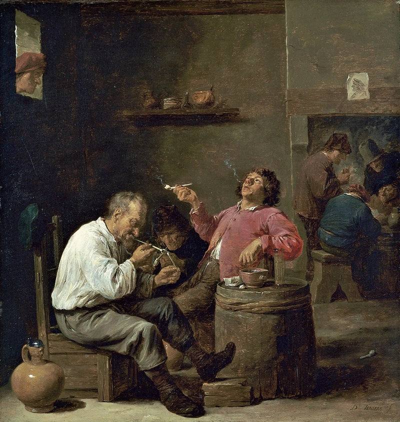 Den Grønne Hatte - David Teniers den Yngre
