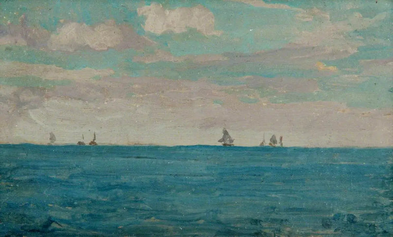 Havets Kyst, Dieppe - James Abbott McNeill Whistler