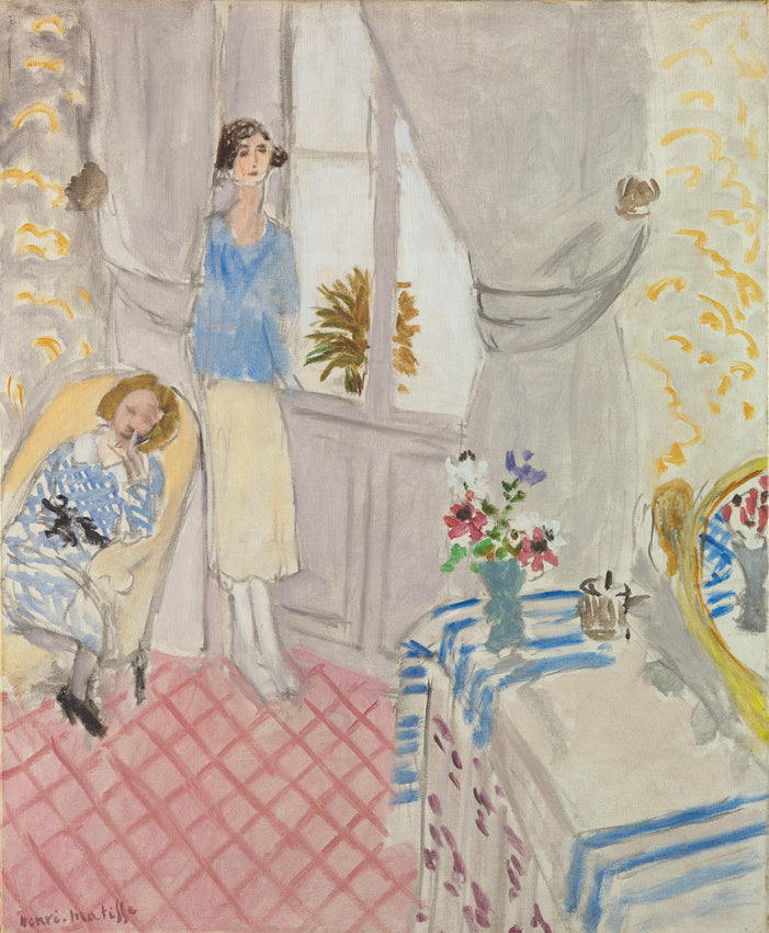 Reproduction du tableau « Le Boudoir - Henri Matisse » par Alpha Reproduction en peinture à l’huile
