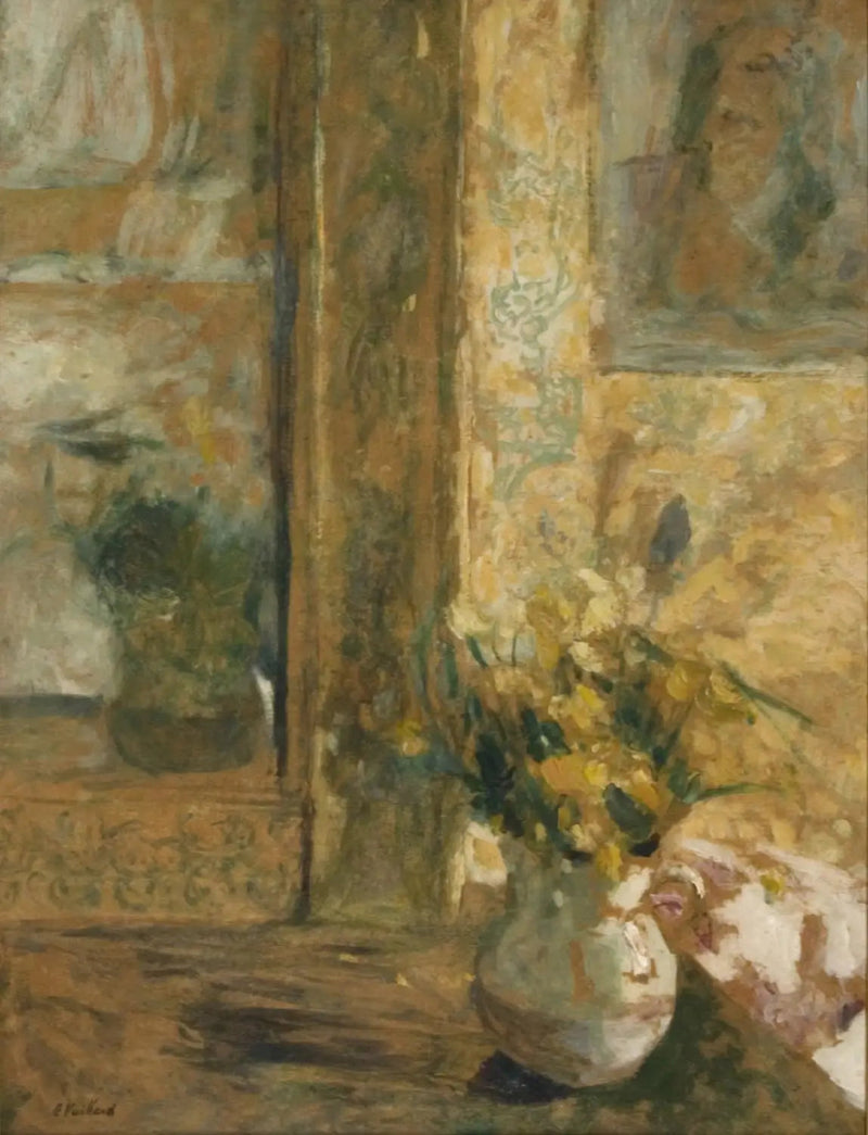 Bouquetet og isen - Édouard Vuillard