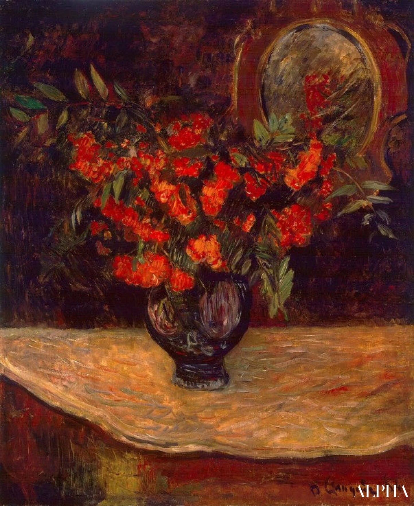 Le bouquet - Paul Gauguin - Reproductions de tableaux et peintures haut de gamme