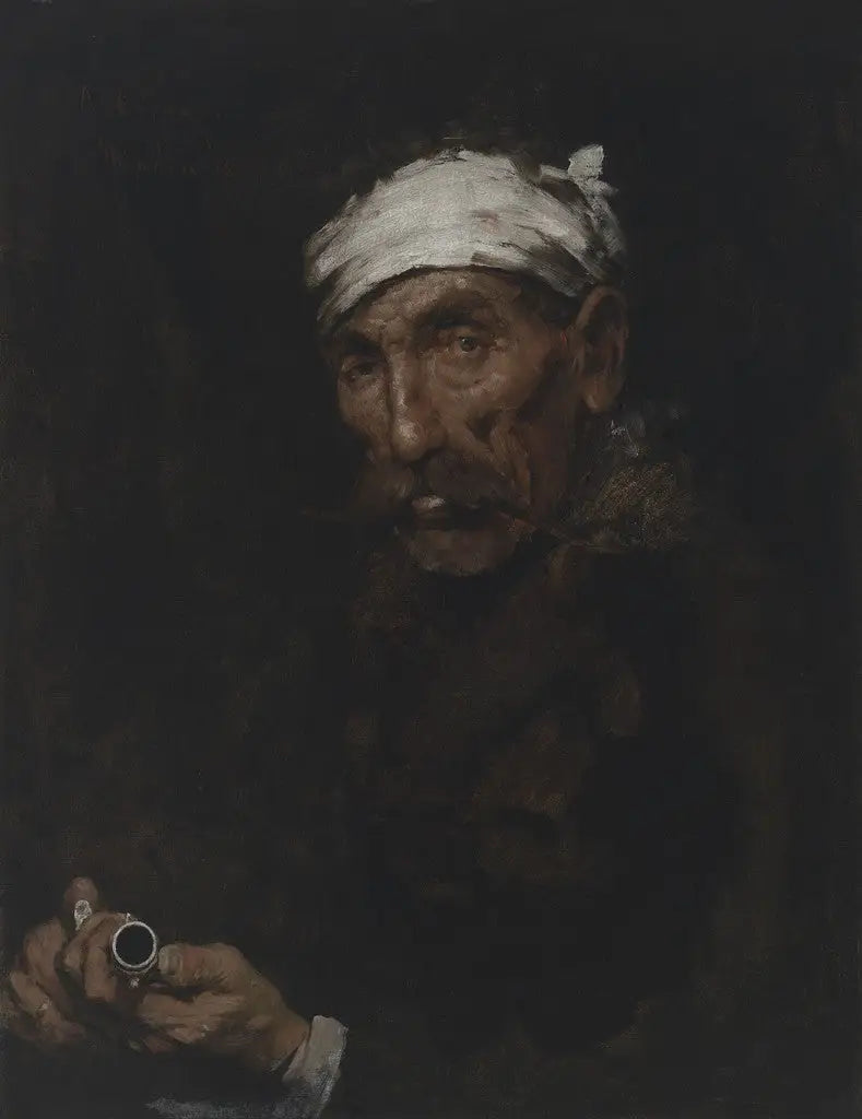Den sårede jæger - William Merritt Chase