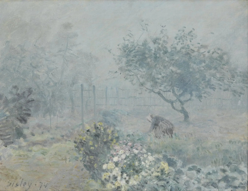Tågen, Naboer - Alfred Sisley