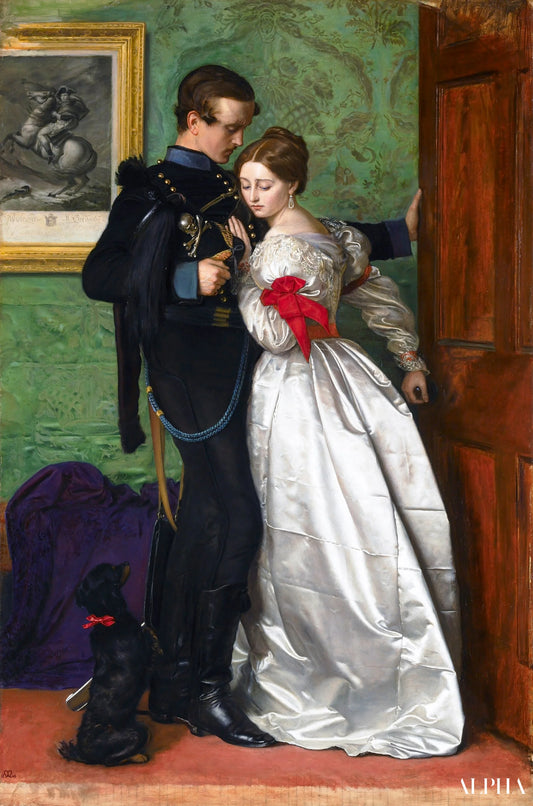 Le Brunswickois noir - John Everett Millais - Reproductions de tableaux et peintures haut de gamme