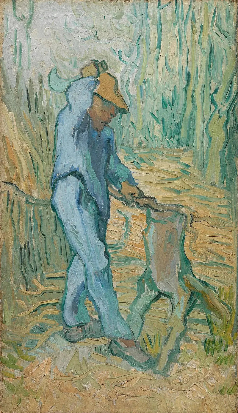 Skovhuggeren (efter Millet) - Vincent van Gogh