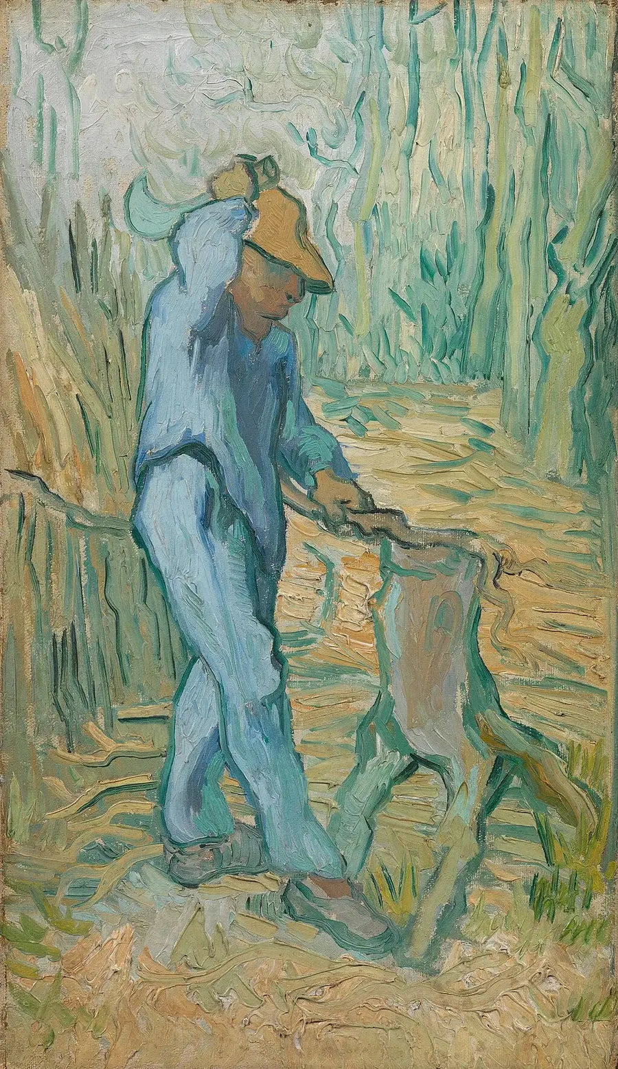 Skovhuggeren (efter Millet) - Vincent van Gogh