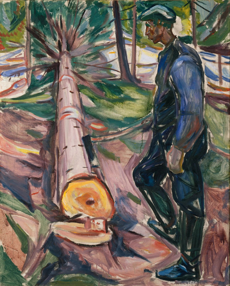 Skovhuggeren - Edvard Munch