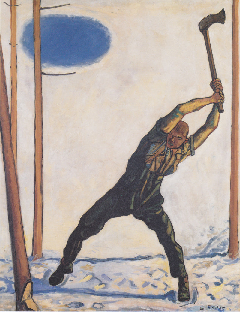Skovhuggeren - Ferdinand Hodler