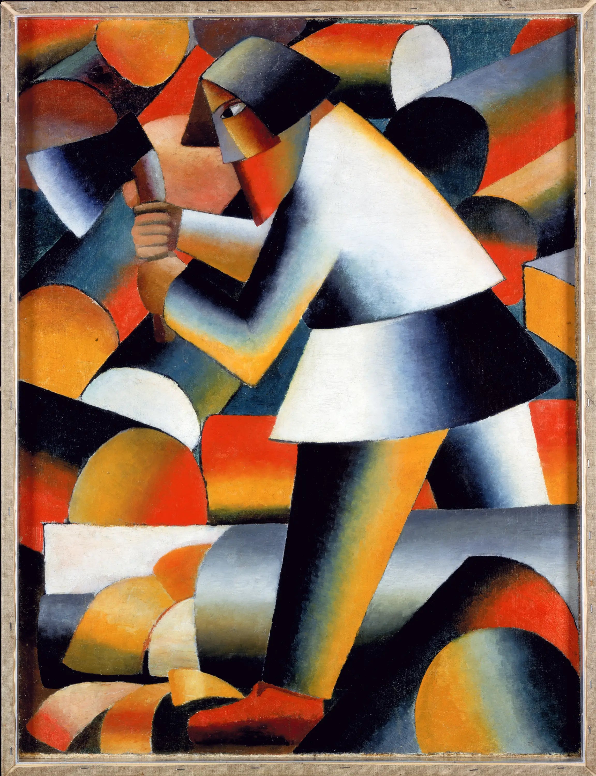 Le Bûcheron - Kazimir Malevich - Alpha Reproduction