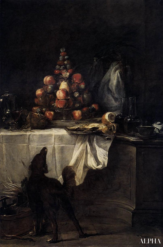 Le Buffet - Jean Siméon Chardin - Reproductions de tableaux et peintures haut de gamme