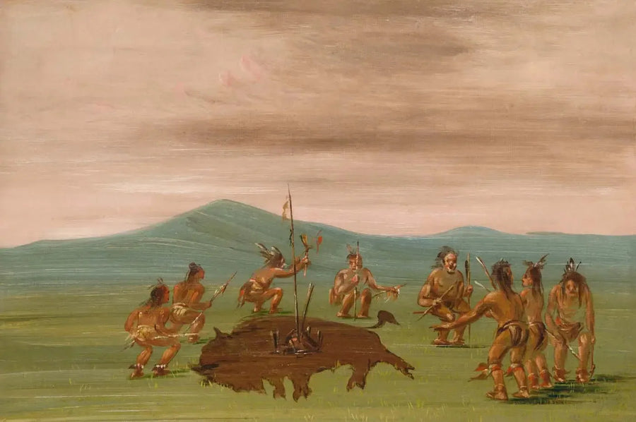 Den medicinske bøffel fra Sioux - George Catlin