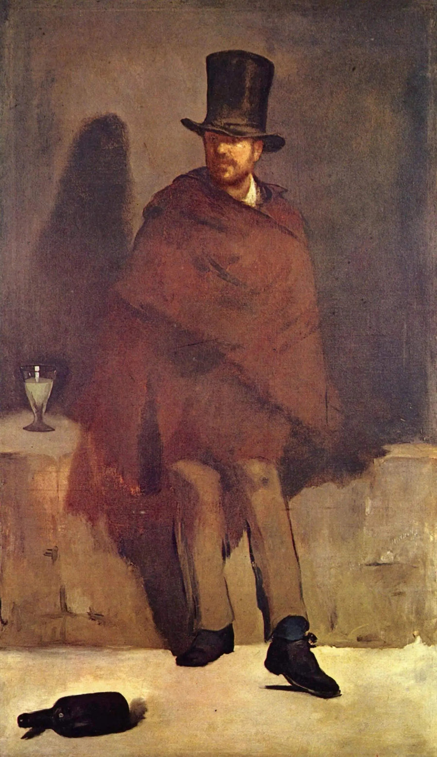 Absinthdrikeren - Édouard Manet