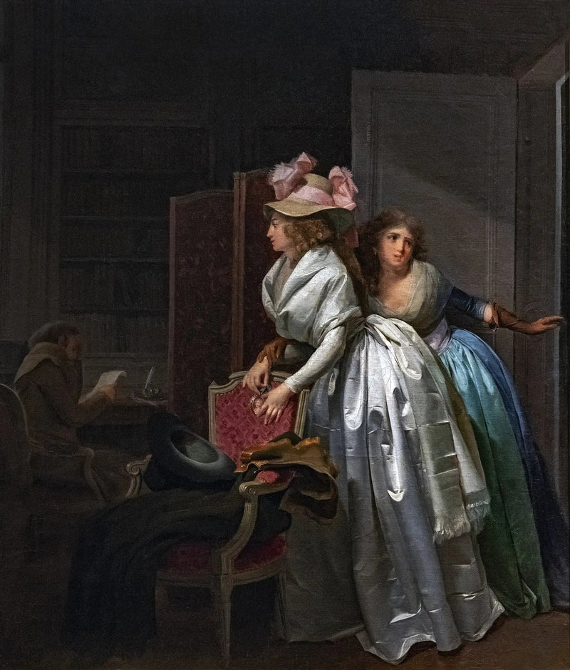 Den delikate gave - Louis-Léopold Boilly