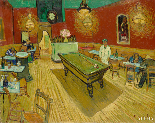 Le Café de nuit - Van Gogh - Reproductions de tableaux et peintures haut de gamme