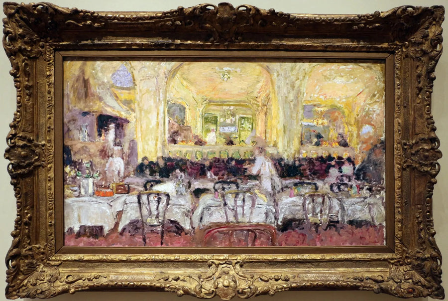 Le café Wepler - Édouard Vuillard