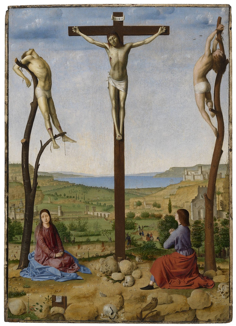 Korsfæstelsen - Antonello de Messine