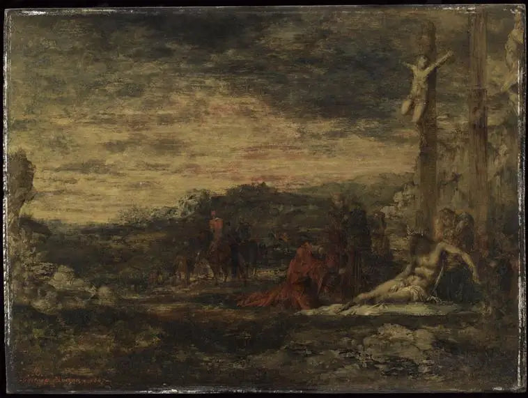 Korsfæstelsen - Gustave Moreau