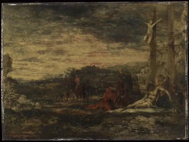 Korsfæstelsen - Gustave Moreau