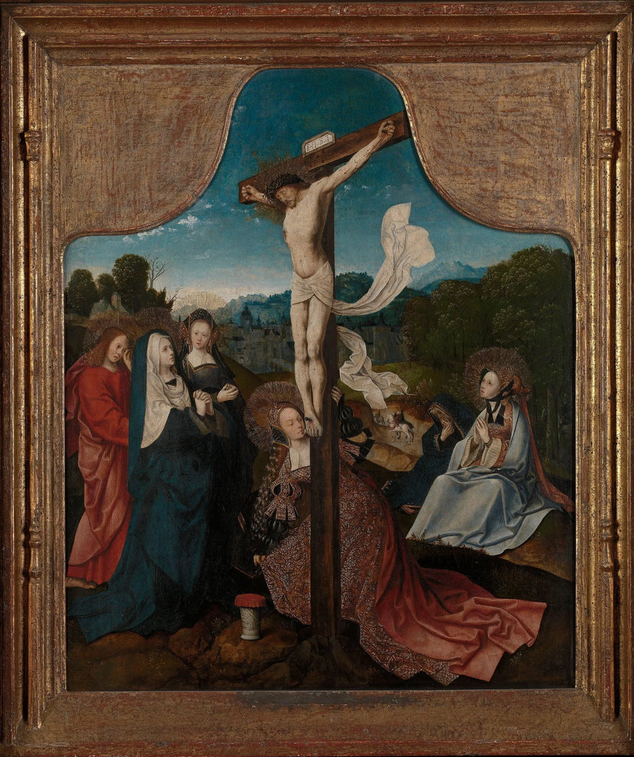 Det Korsfæstede - Jacob Cornelisz van Oostsanen