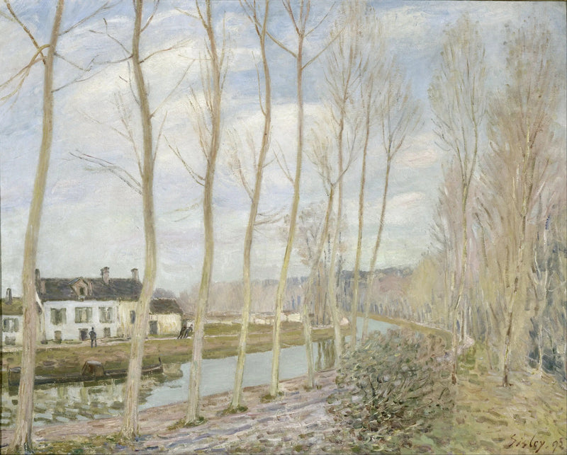 Loing-kanalen - Alfred Sisley