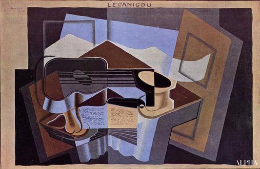 Le Canigou - Juan Gris - Reproductions de tableaux et peintures haut de gamme