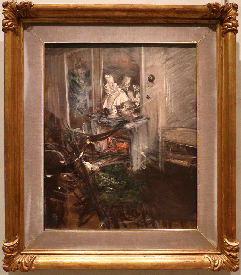 « Kardinal » af Bernini i malerens værelse - Giovanni Boldini