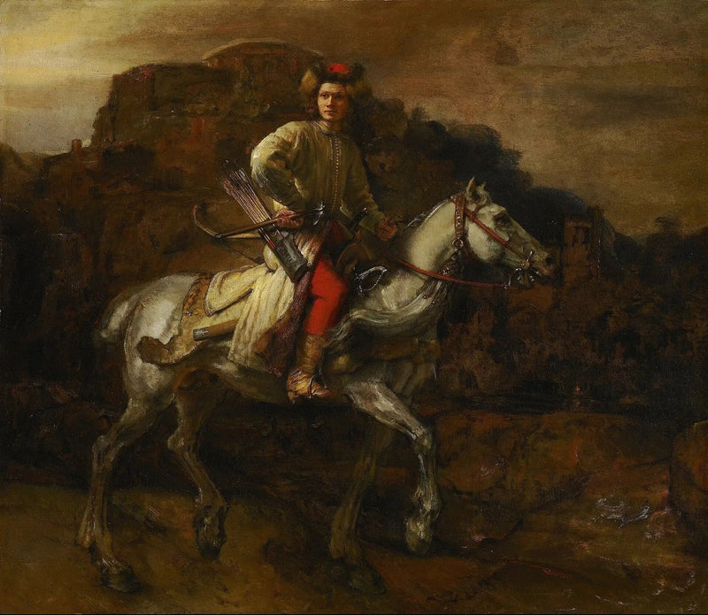 Den polske rytter - Rembrandt