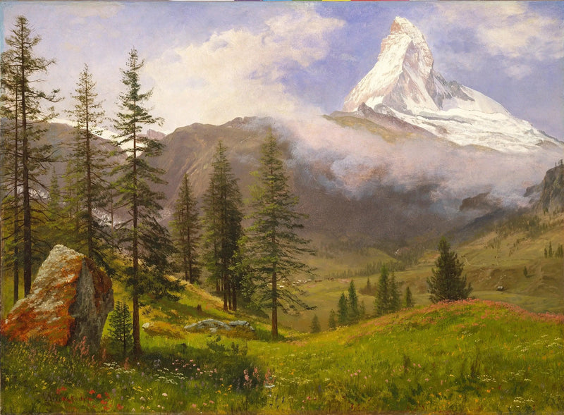 The Cervin - Albert Bierstadt