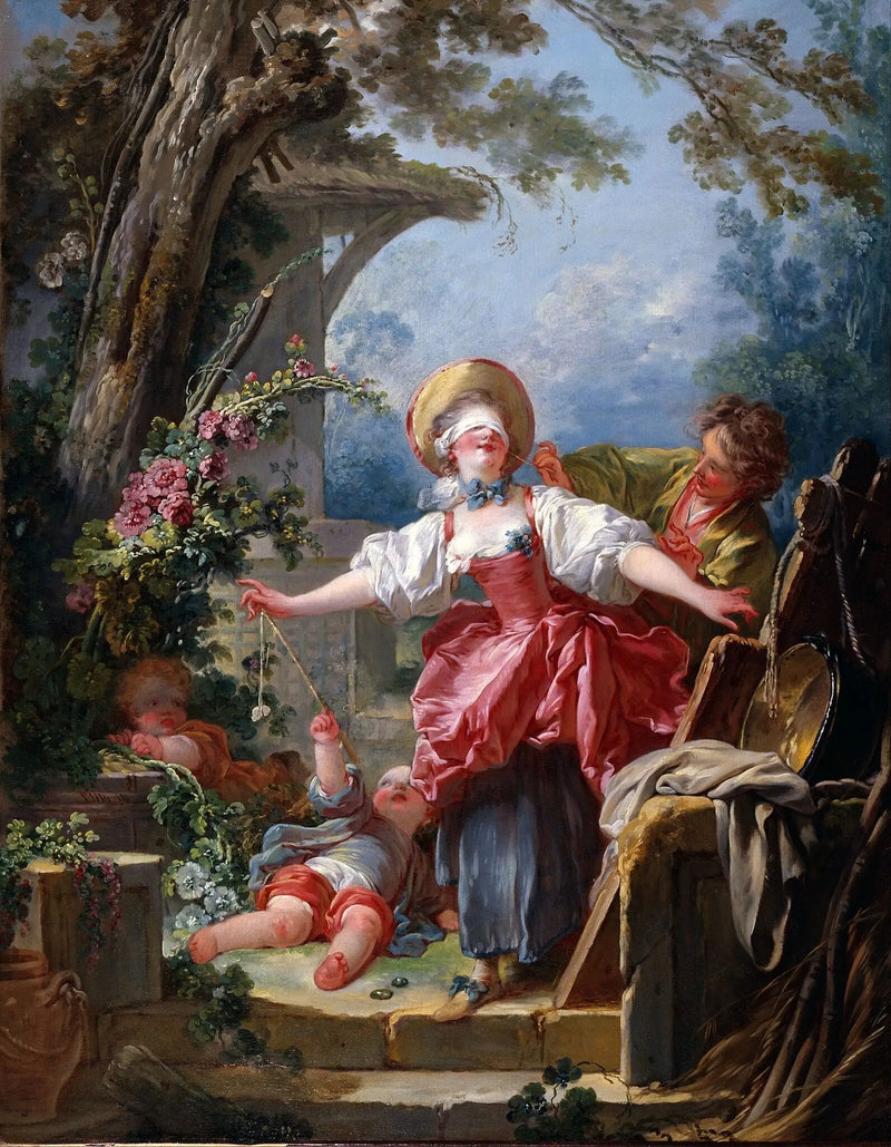 den blinde rypes - Jean-Honoré Fragonard