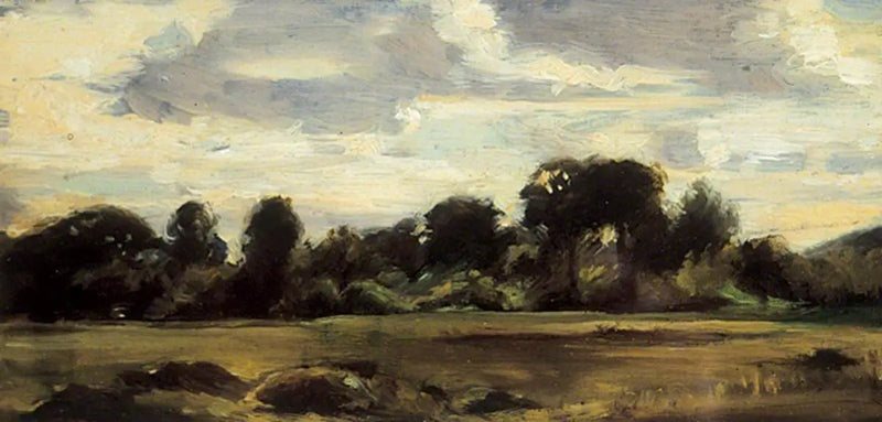 Marken ved skoven - John Constable