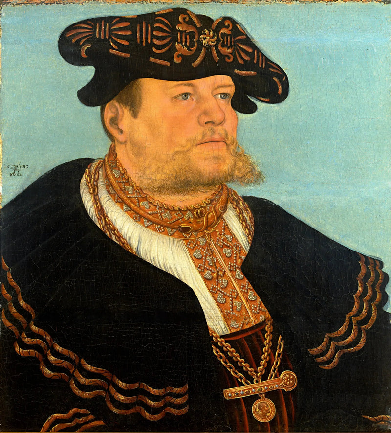 Kansler Gregor Brück - Lucas Cranach den Ældre