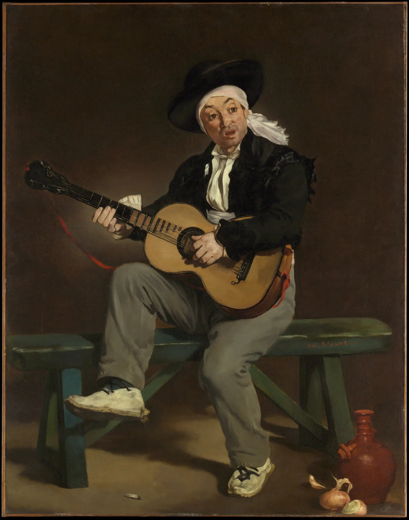 Den spanske sanger - Édouard Manet