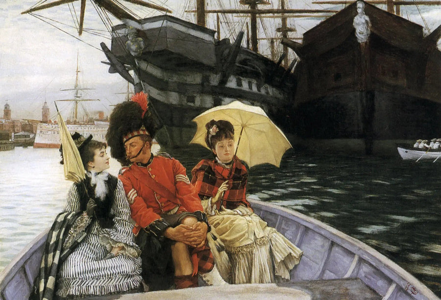 Portsmouth Skibsværft - James Tissot