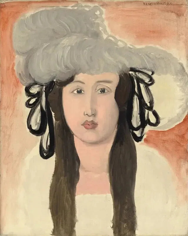 Fjerhatten - Henri Matisse