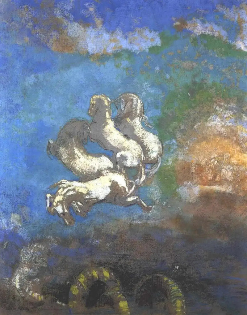 Apollons vogntog - Odilon Redon