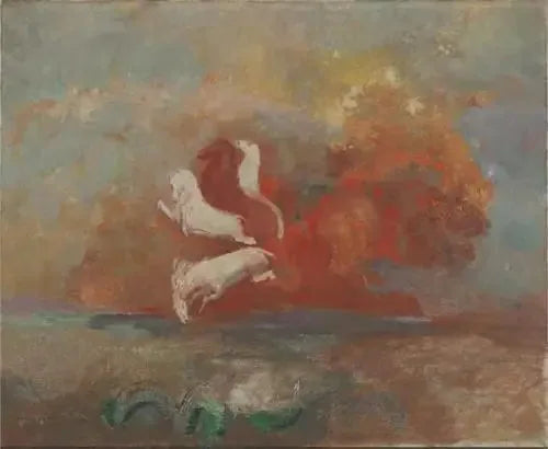 Apollons Kæmpevogn - Odilon Redon
