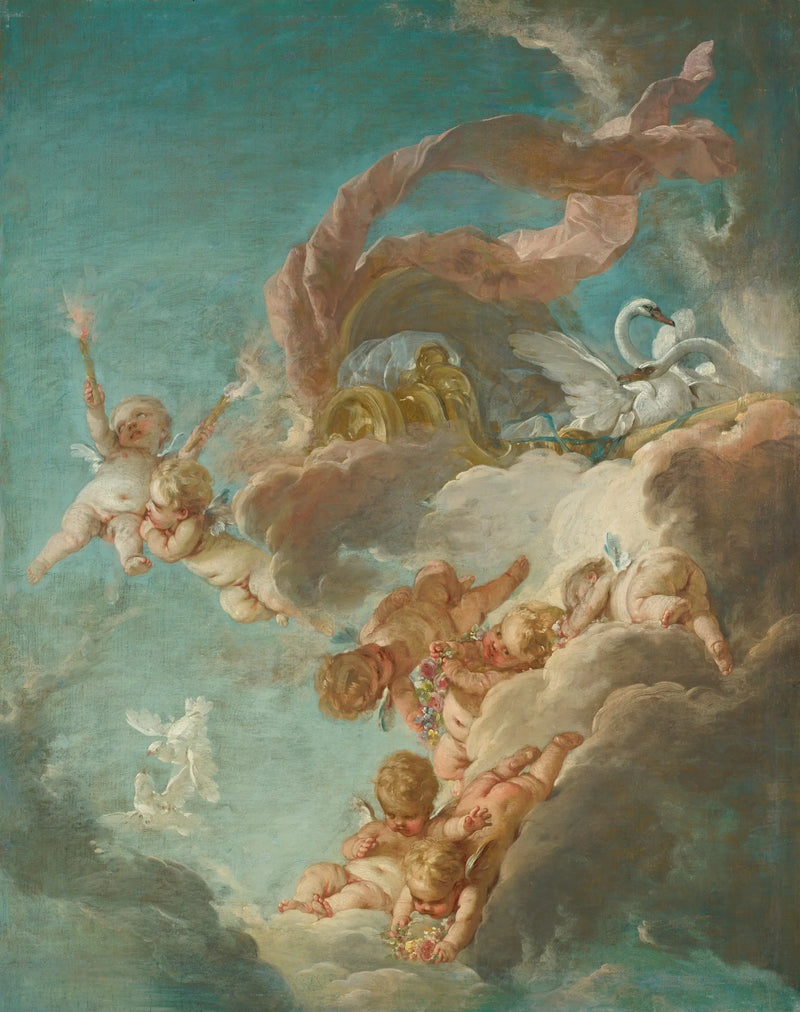 Vénus' vogn - François Boucher
