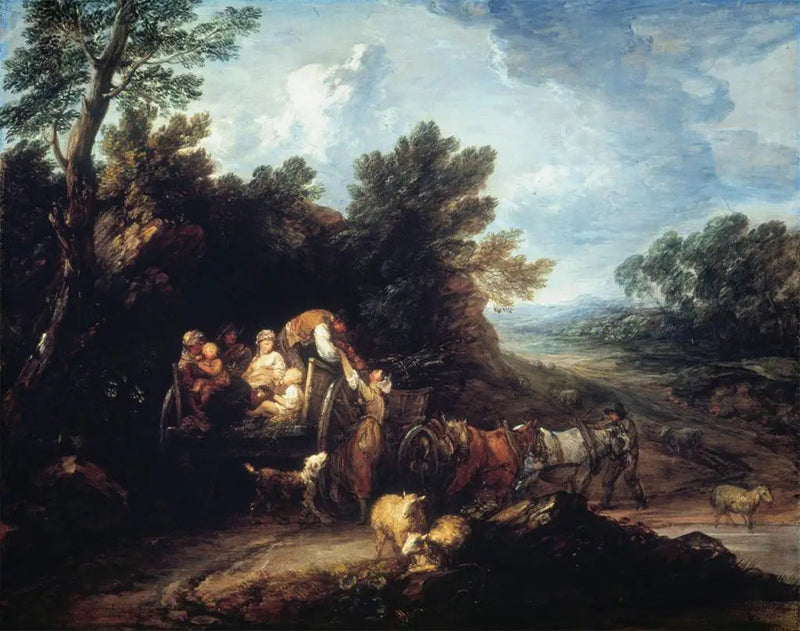 Høstvognen, 1784 - Thomas Gainsborough