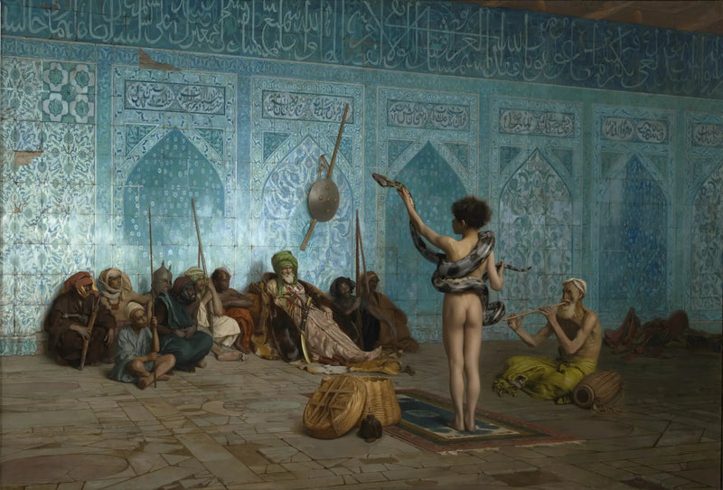 Slangecharmeren - Jean-Léon Gérôme