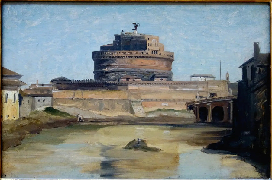Le château Saint-Ange - Jean-Baptiste Camille Corot